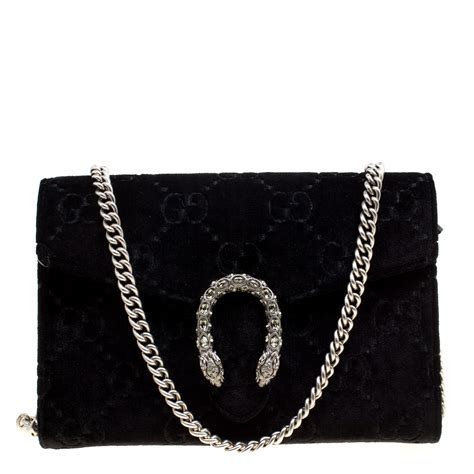 gucci mini dionysus velvet chain wallet|sac gucci dionysus aliexpress.